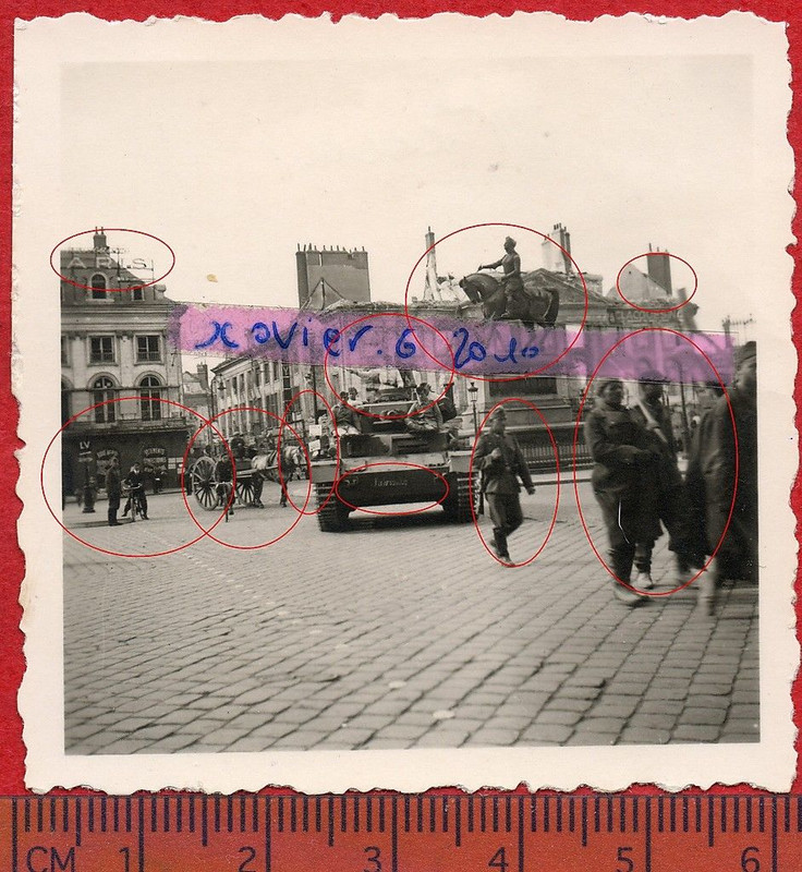 PZKPFW IV заключенных колониальной Франция 1940 