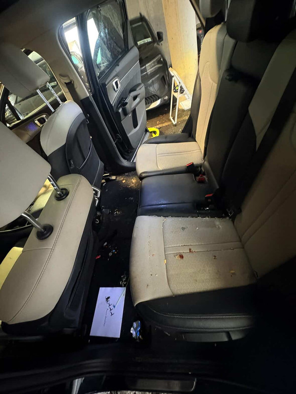 Before car detailing