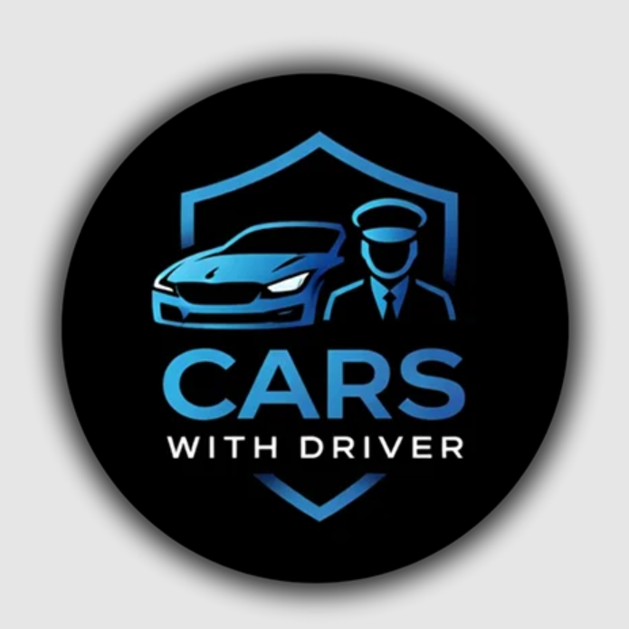 Cars with driver Dubai Logo