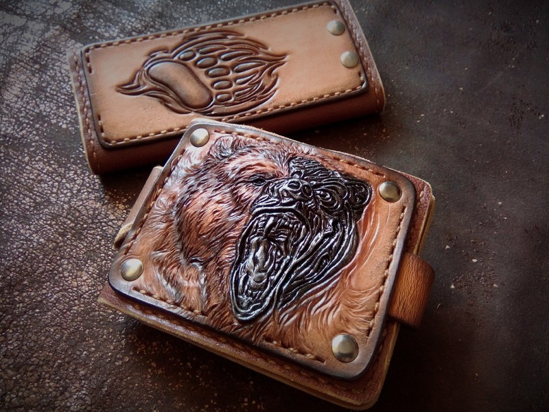 кошелек медведь биомех1