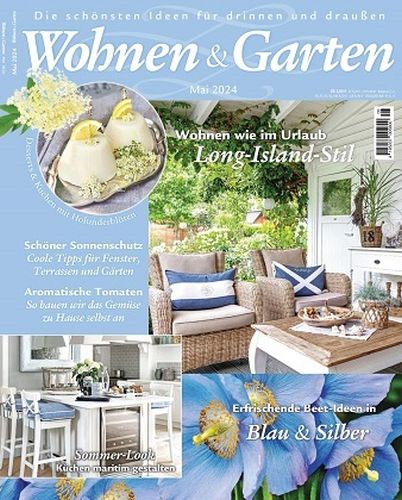 Cover: Wohnen und Garten Magazin No 05 Mai 2024