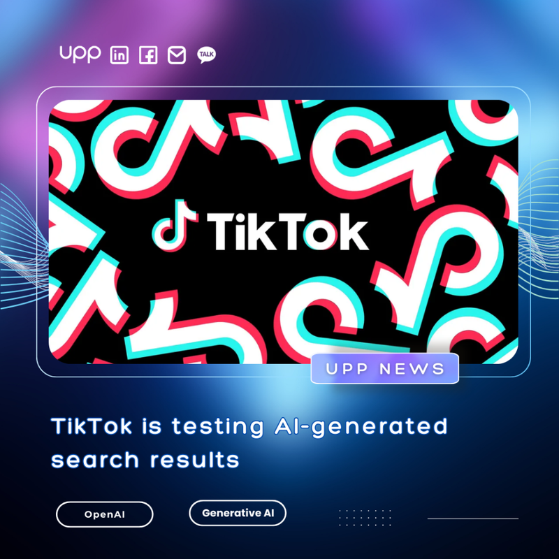 TikTok is testing AI-generated search results