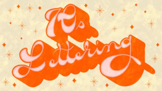 Design 70s Lettering Design 70s Lettering
