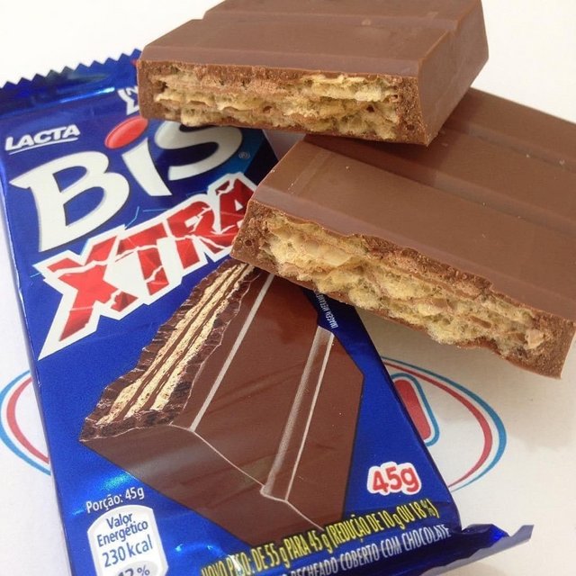 10x Bis Xtra Chocolate Ao Leite 45g