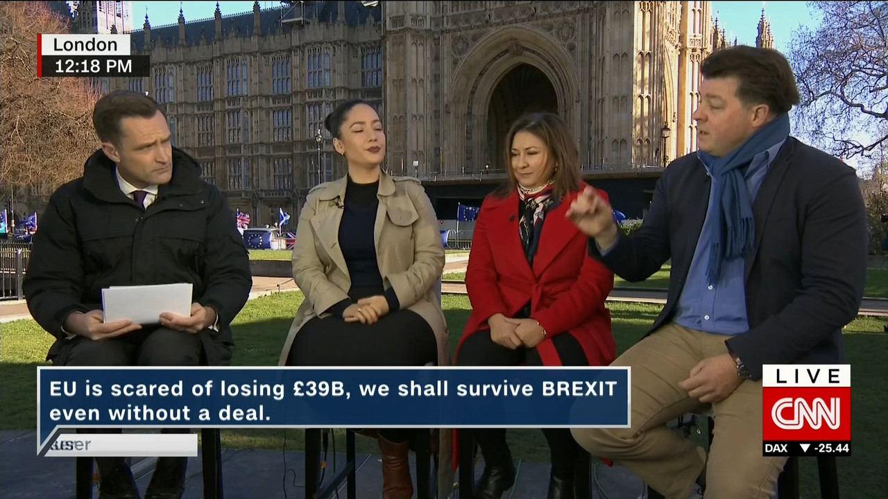 28 January - 12.00.00 - CNN Talk. CNN Talk tackles the political