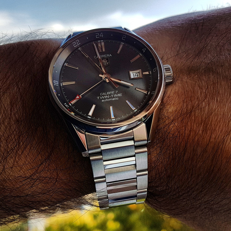 Tag Heuer Carrera Twin Time 41mm Caliber 7 WAR2012620 (3)