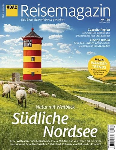 Cover: Adac Reisemagazin No 189 Juli-August 2022