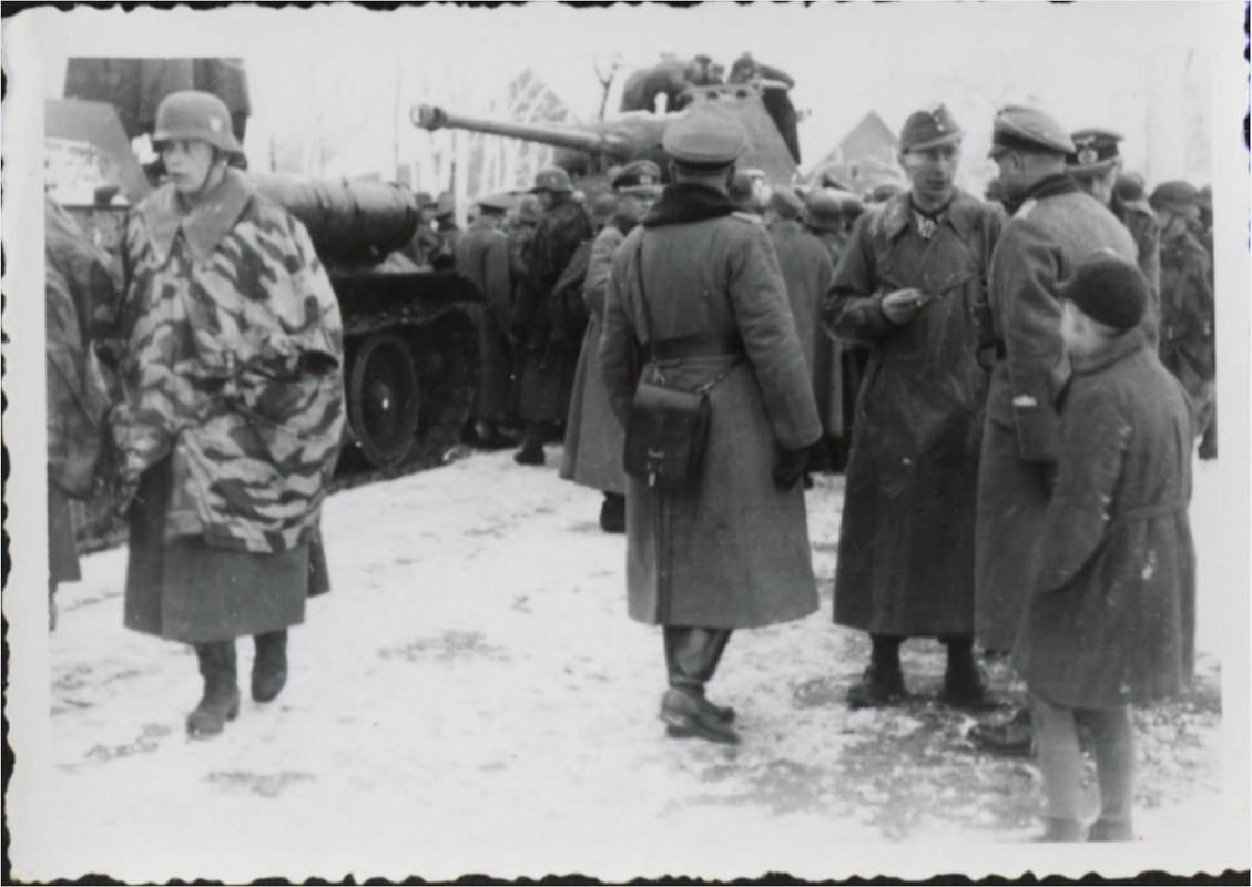 Foto Antwerpen Belgien Panzer Panther Jäger