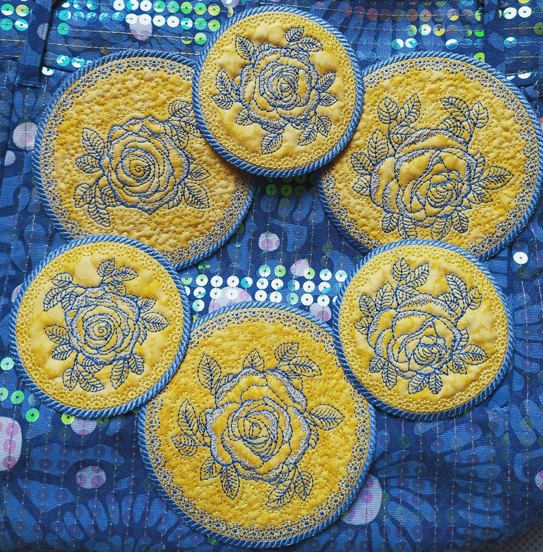 лазурные розы