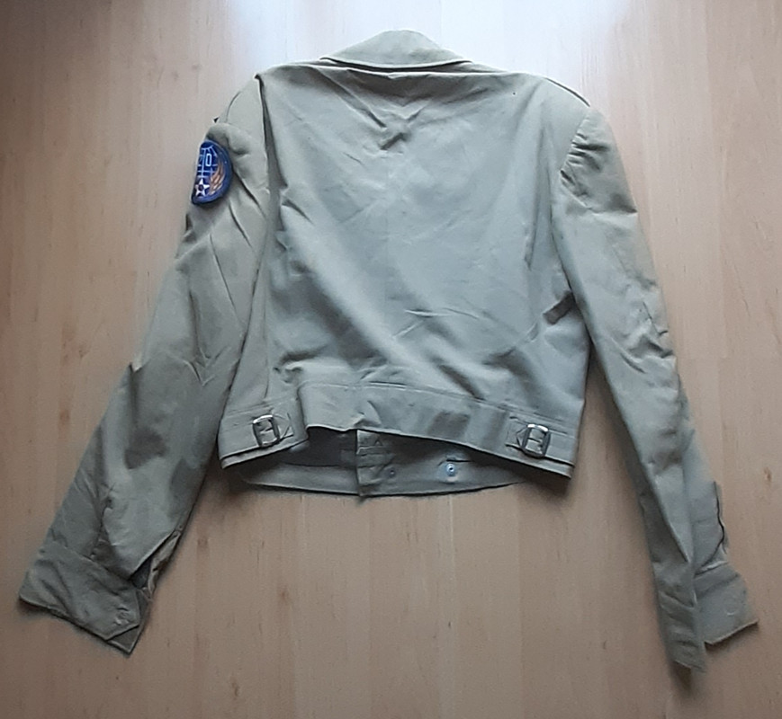 Chaqueta Oficial Ike Kaki ( Navegante - 20ª AAF ) - 01c