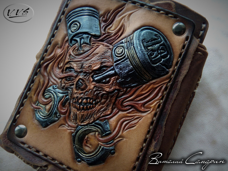 кошелек череп поршень3