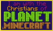 Christians of Planet Minecraft Support Stamps