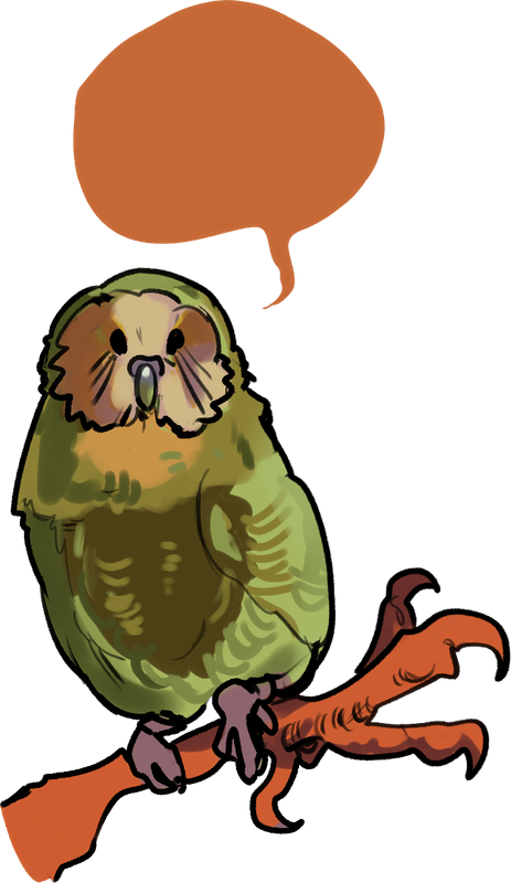 Kakapo singing