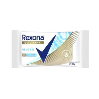 7522 | Jabon Tocador Rexona Gliserina Neutro X 90 Gr