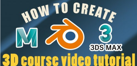 How to create 3D video tutorial â€“ Blender Maya 3D