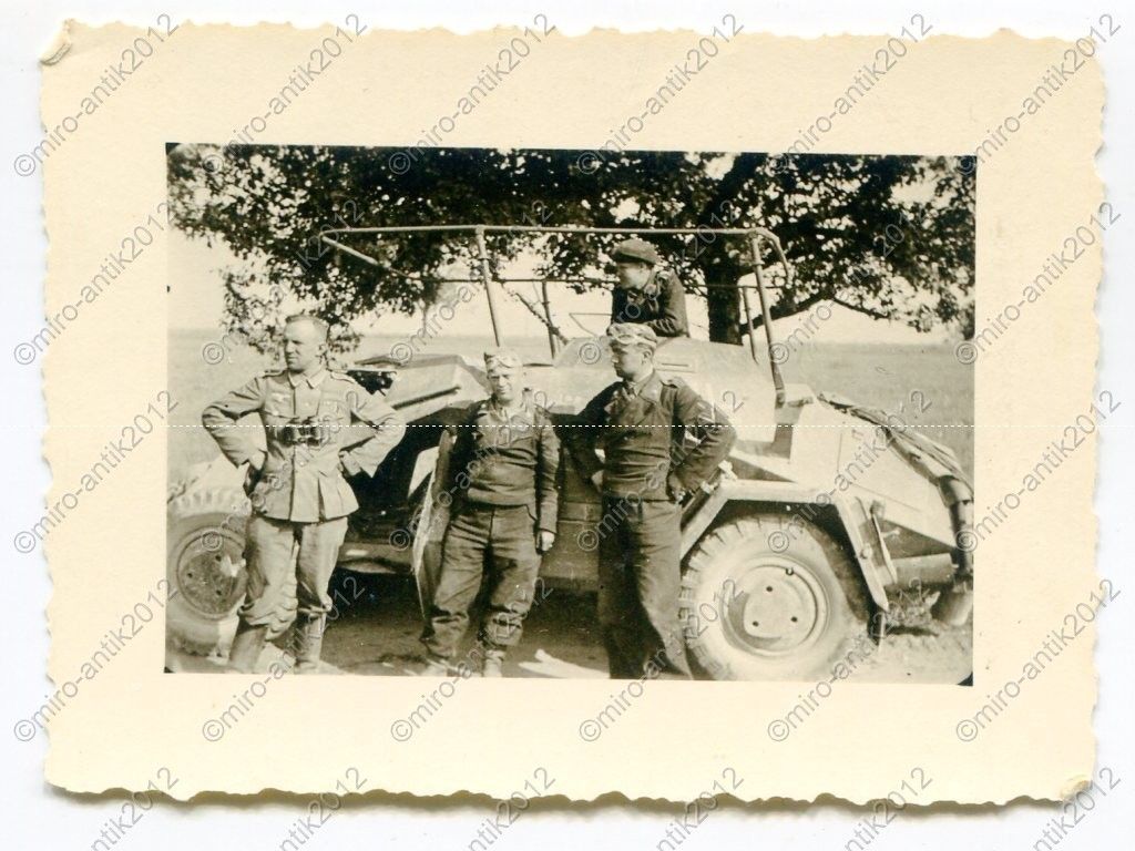 Foto, 2.Pz.N.A.82, leichter Panzerspähwagen Funk