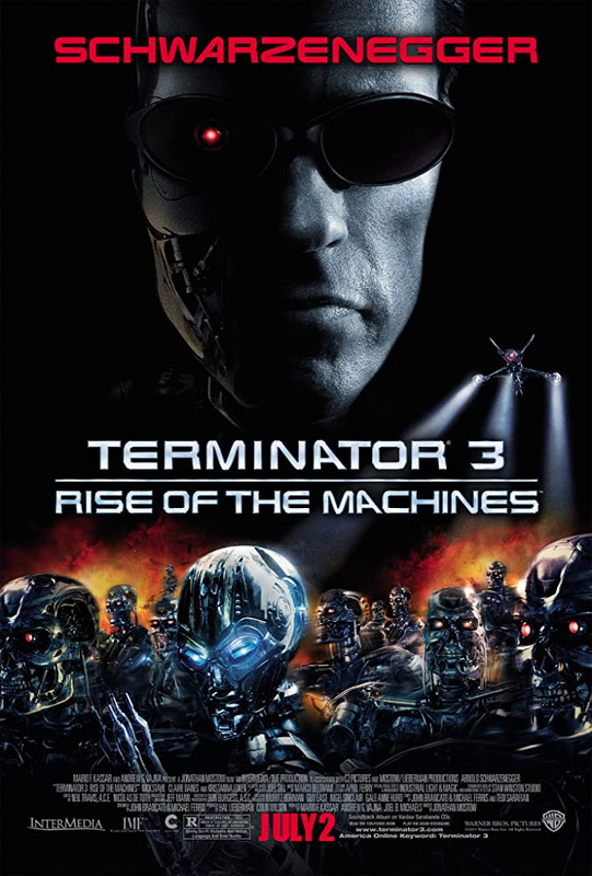 Poster film Terminator 3: Rise of the Machines yang akan tayang malam ini pukul 21.30 WIB di Bioskop Trans TV