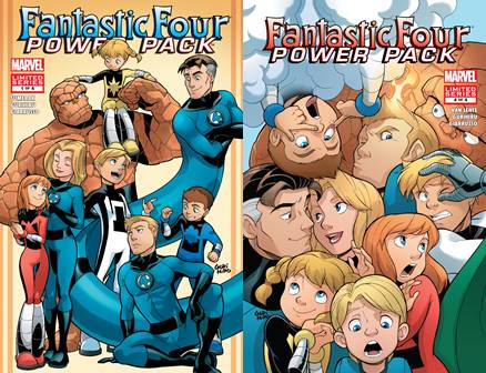 Fantastic Four and Power Pack #1-4 (2007) Complete