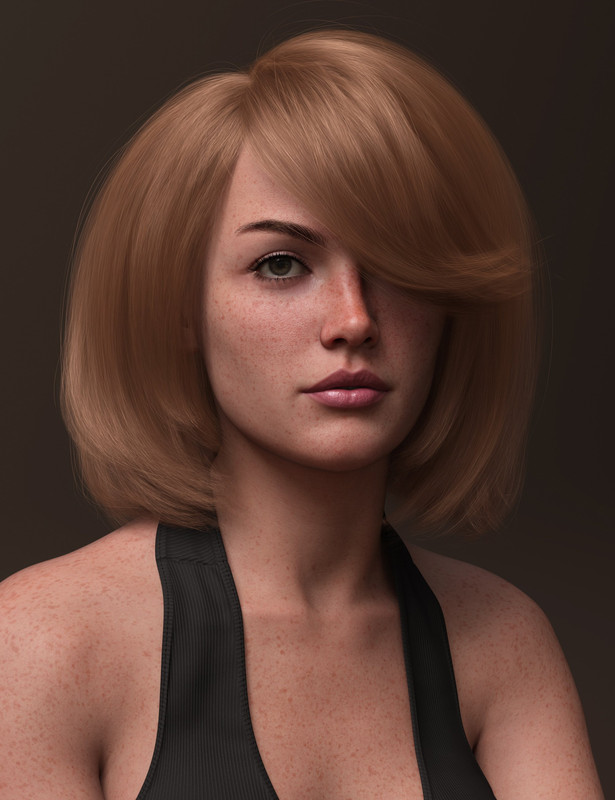 Spring Style Bob Hair for Genesis 8 and 9