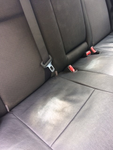 Taxi seats.