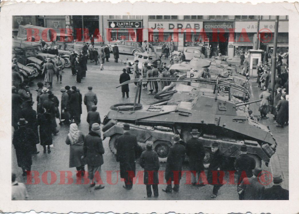 Brünn Tschechien Sudetenland 1939 Pz.A.A 5 Panzerspähwagen