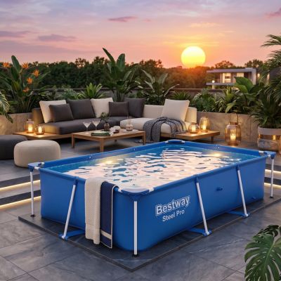 Piscina Bestway 56403 Tubo 8'x67 Pulgadas x 24 Pulgadas Steel Pro