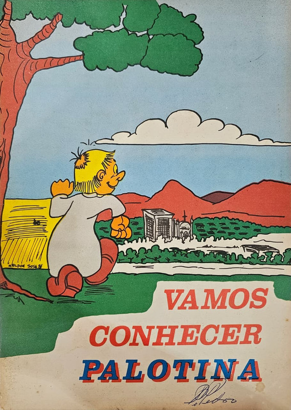 Capa do livro Vamos conhecer Palotina