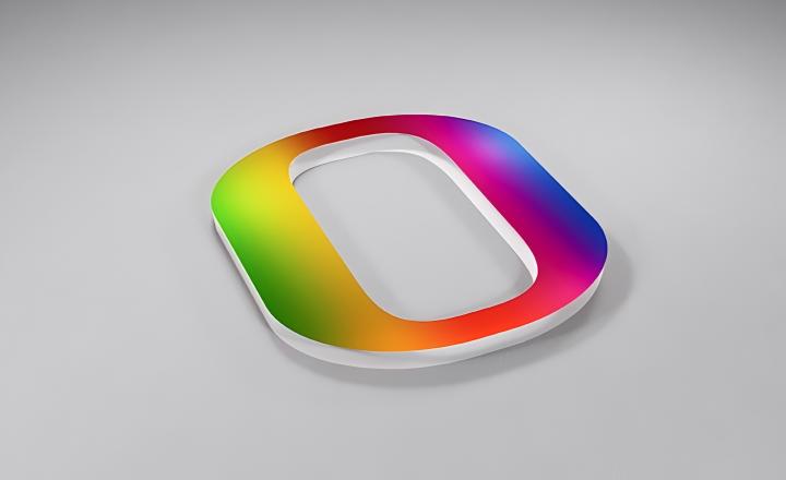 AC-03 acrylic front colored letter with vivid colors and strong visual impact