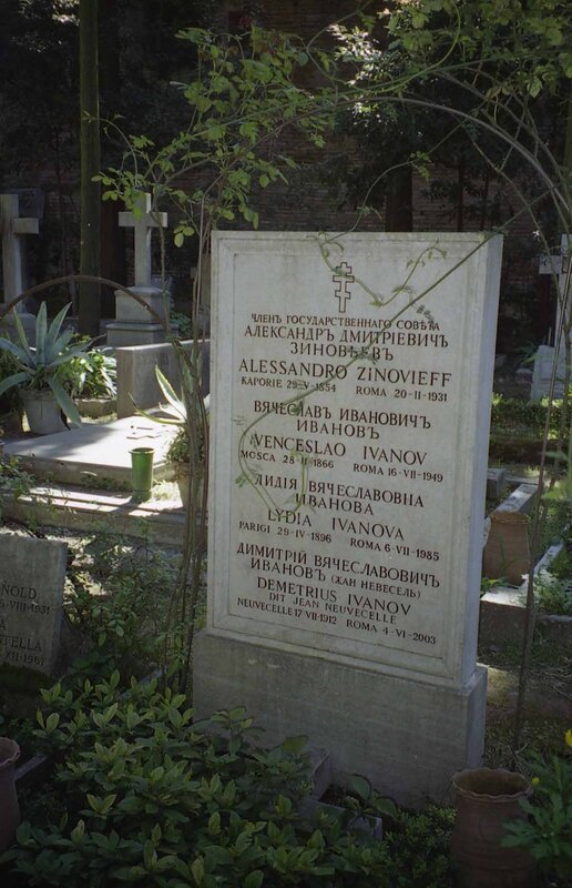 1-Ivanov-Vjacheslav-1866-1949-Tomba-al-Cimitero-acattolico-Roma-Foto-di-Massimo-Consoli-01-4