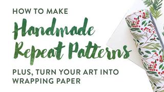 Create Handmade Repeat Patterns Plus Turn Your Art into Wrapping Paper Create Handmade Repeat Patterns Plus Turn Your Art into Wrapping Paper