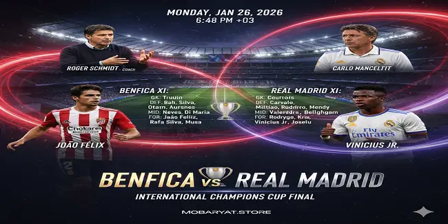 Real Madrid vs Benfica match today UEFA Champions League 2026
