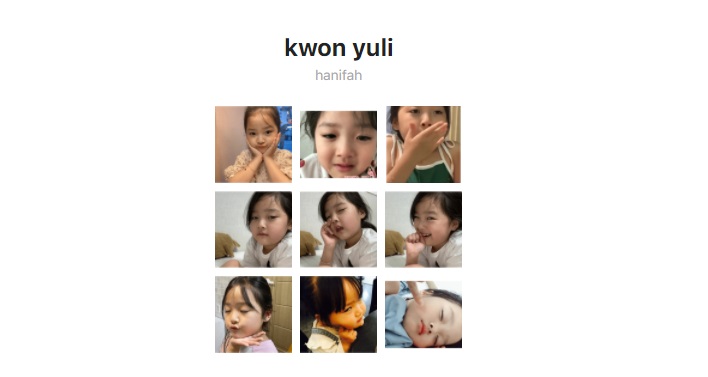 Stiker bergerak WA Kwon Yuli