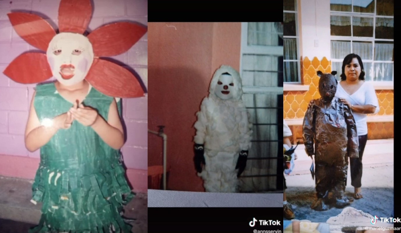 Trend de disfraces horribles se hace viral en TikTok