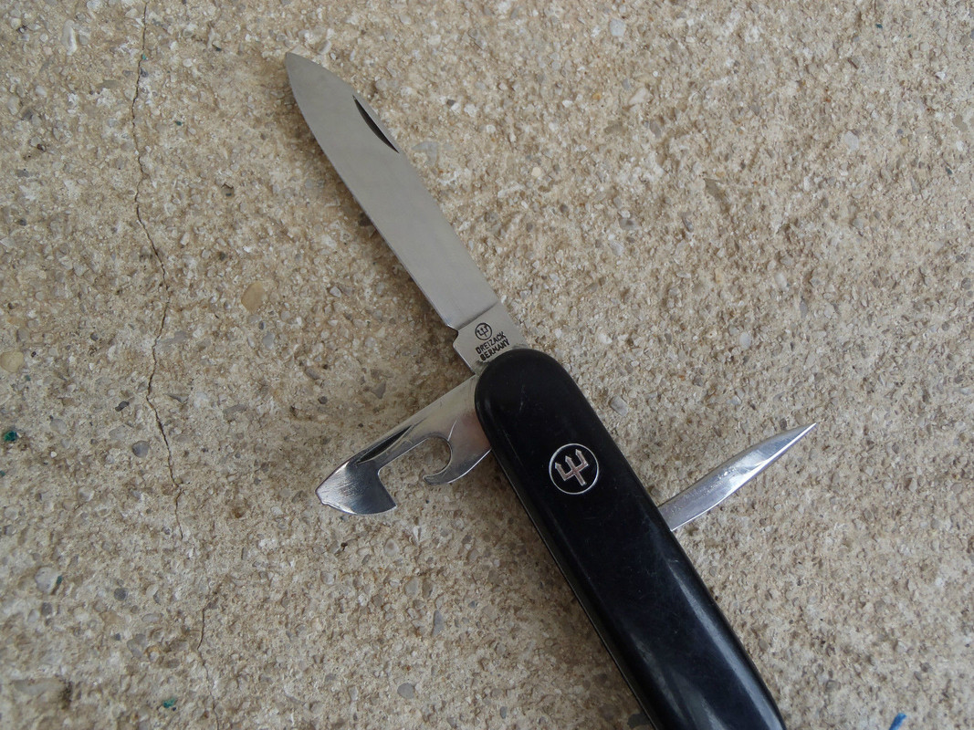 Alteres-Taschenmesser-DREIZACK-Germany-SAK-wie-V