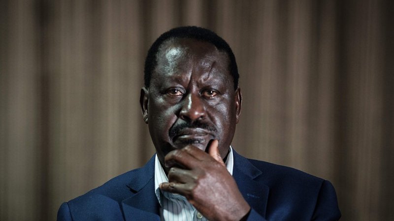 Raila Odinga Kenya political leader portrait