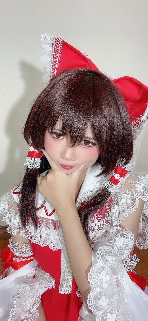 PoppaChan Reimu Hakurei Cosplay (Touhou Project) – 111 Photos 14 Videos 1.13GB插图3