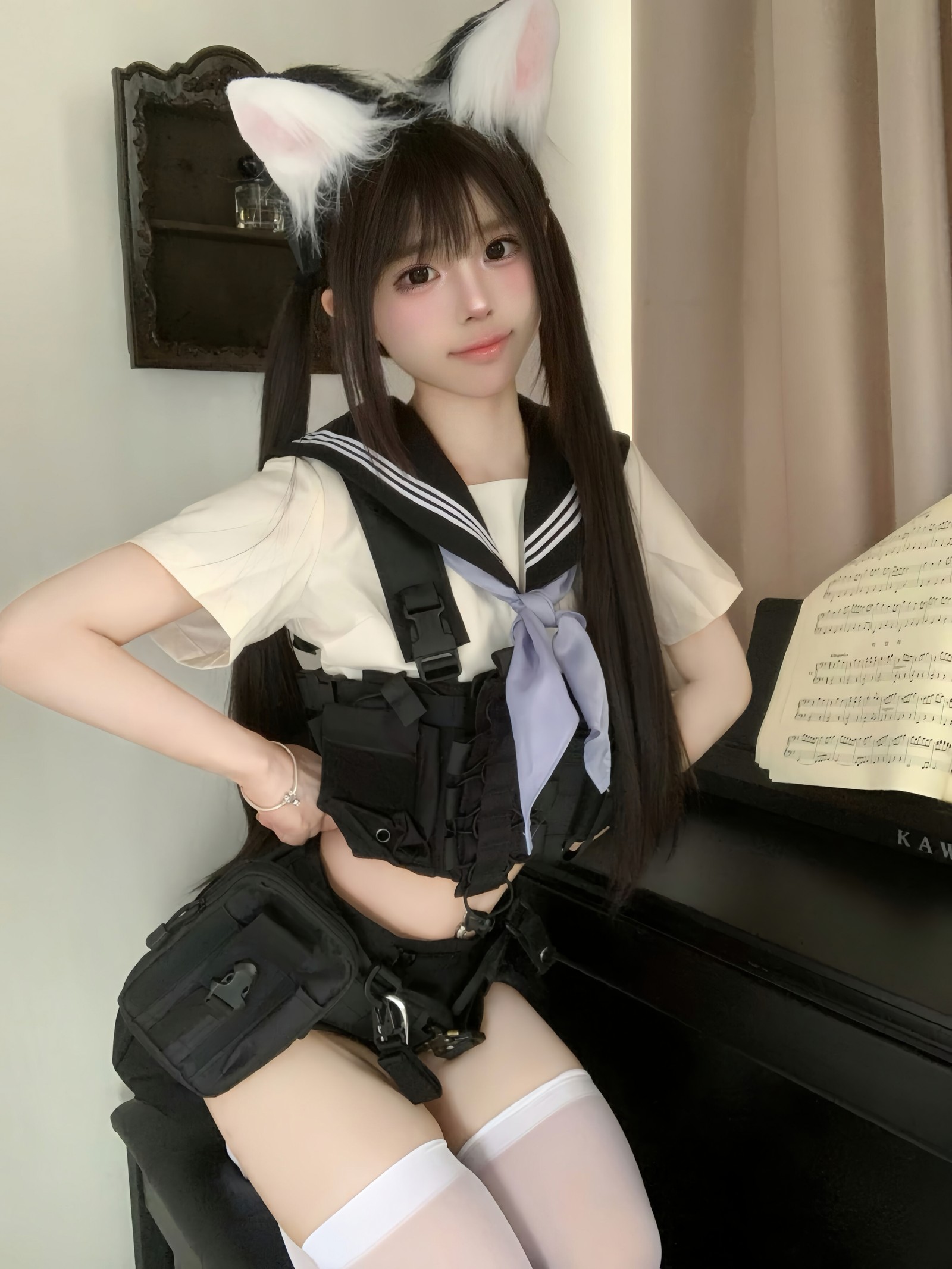 rua阮阮 战术自搭 写真合集｜机能风少女主题摄影（18P｜233MB）插图7