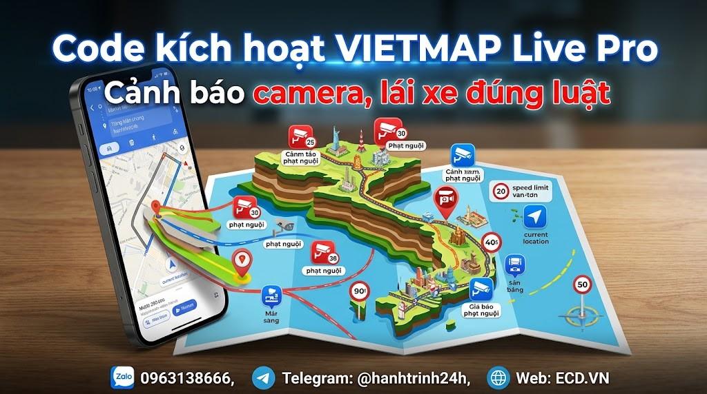 vietmap pro tránh phạt