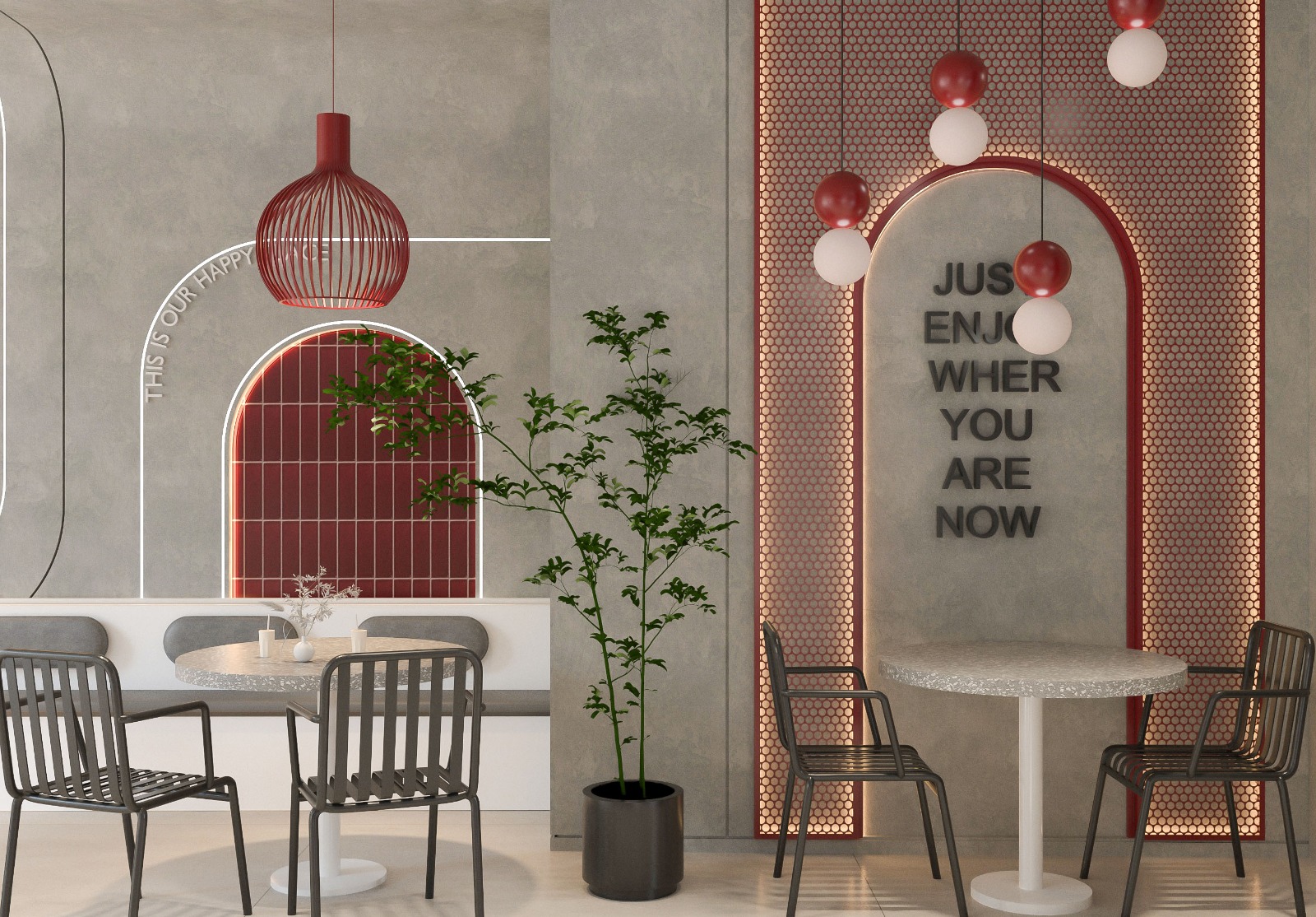 render of lighting design