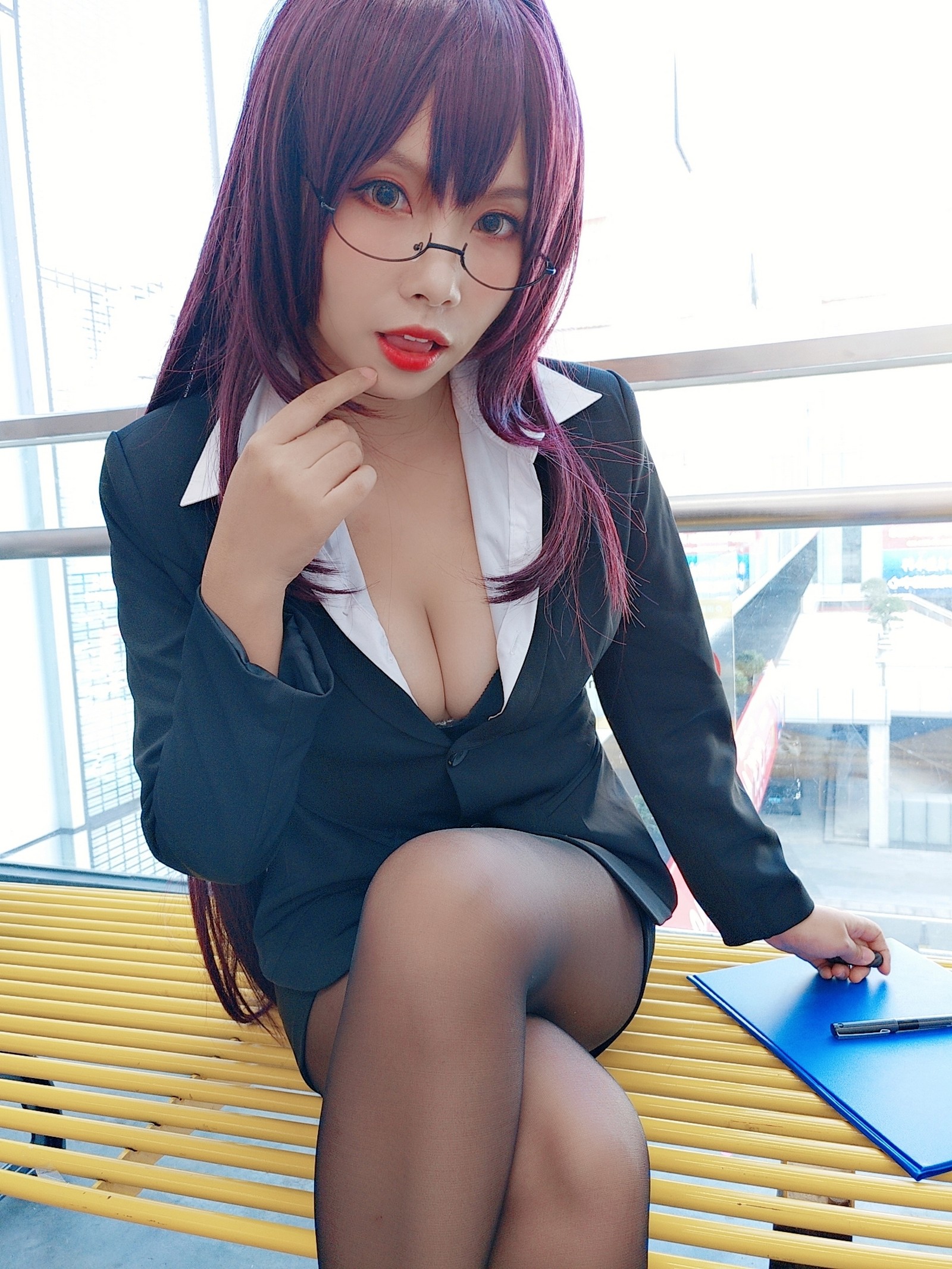 Neko-薇薇 斯卡哈 自拍风 Cosplay 高清写真（11P｜18MB）插图6