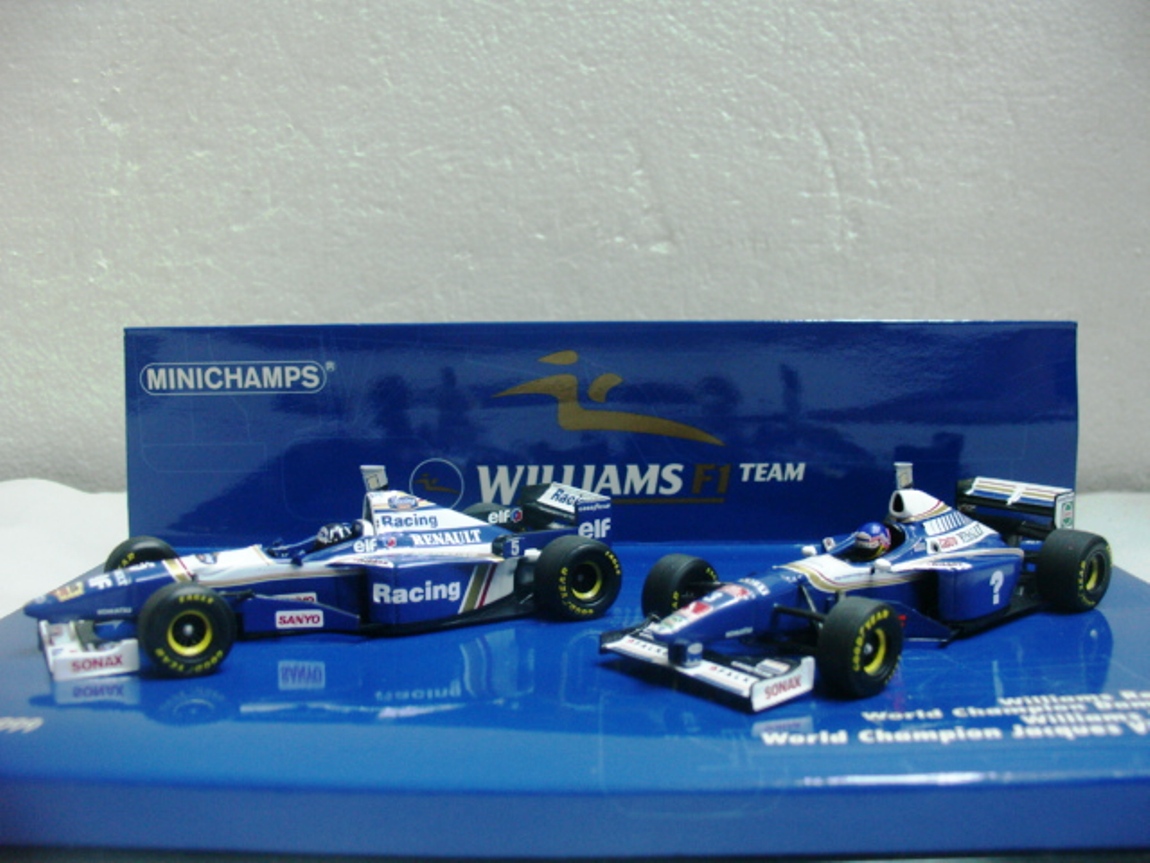 Amazon | WCセット 1/43 ウイリアムズ ルノー FW18 FW19 ヒル