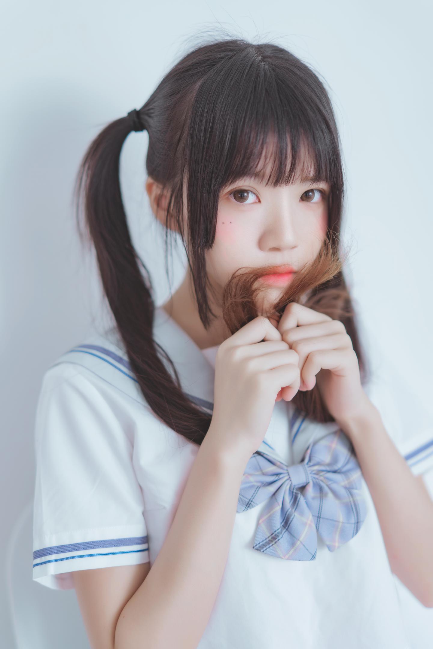 桜桃喵 NO.062 桜桃未熟2 黑丝校服 7