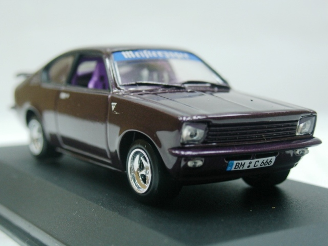WOW EXTREMELY RARE Opel Kadett C Coupe 1.9 GTE 1976 Pearl Purple 1