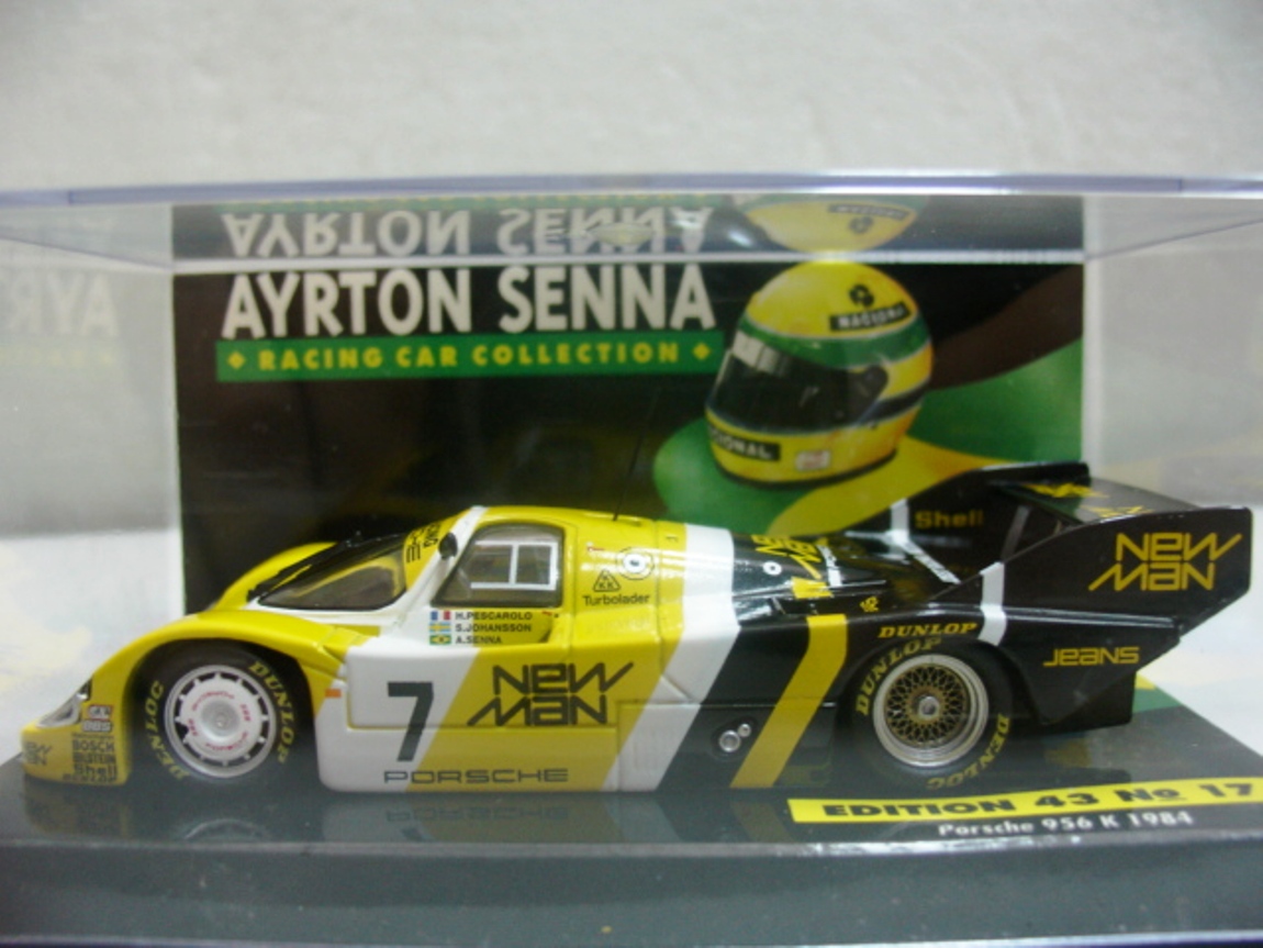 WOW EXTREMELY RARE Porsche 956K #7 Senna Nürburgring 1984 1:43
