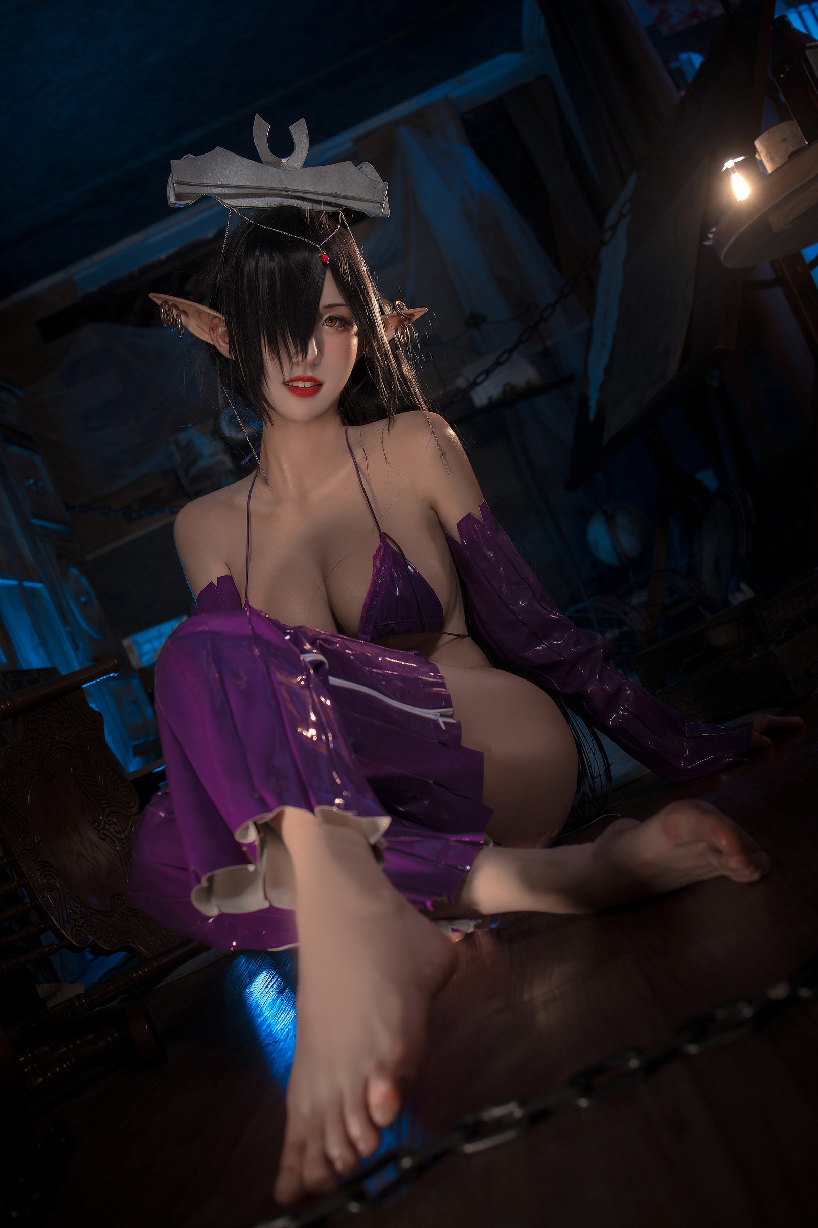 桜满三时 – 黑兽奥利卡 同人 Cosplay 高清写真集（32P-464.5MB）角色扮演插图5