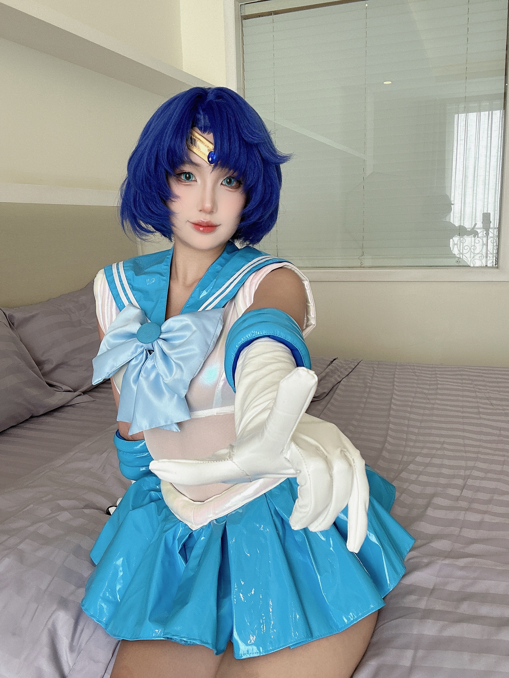 Puy Puy – Sailor Mercury 水手水星 Cosplay 写真（288P+10V-2.26GB）美少女战士插图7