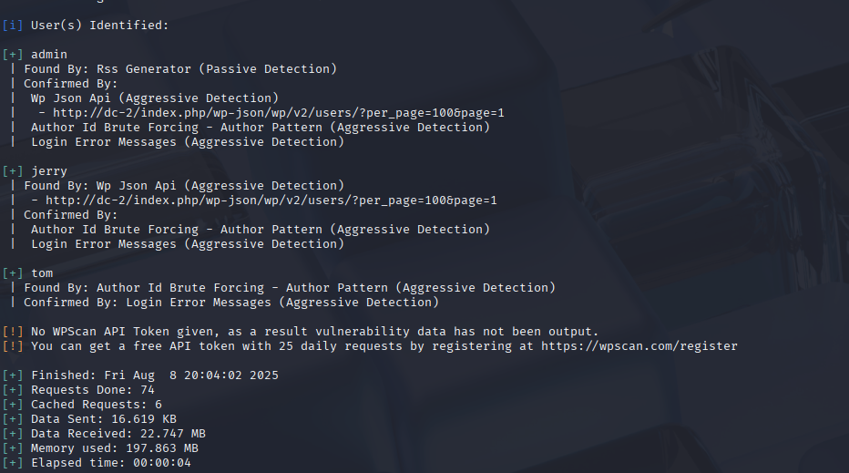 Step 1.1 Screenshot
