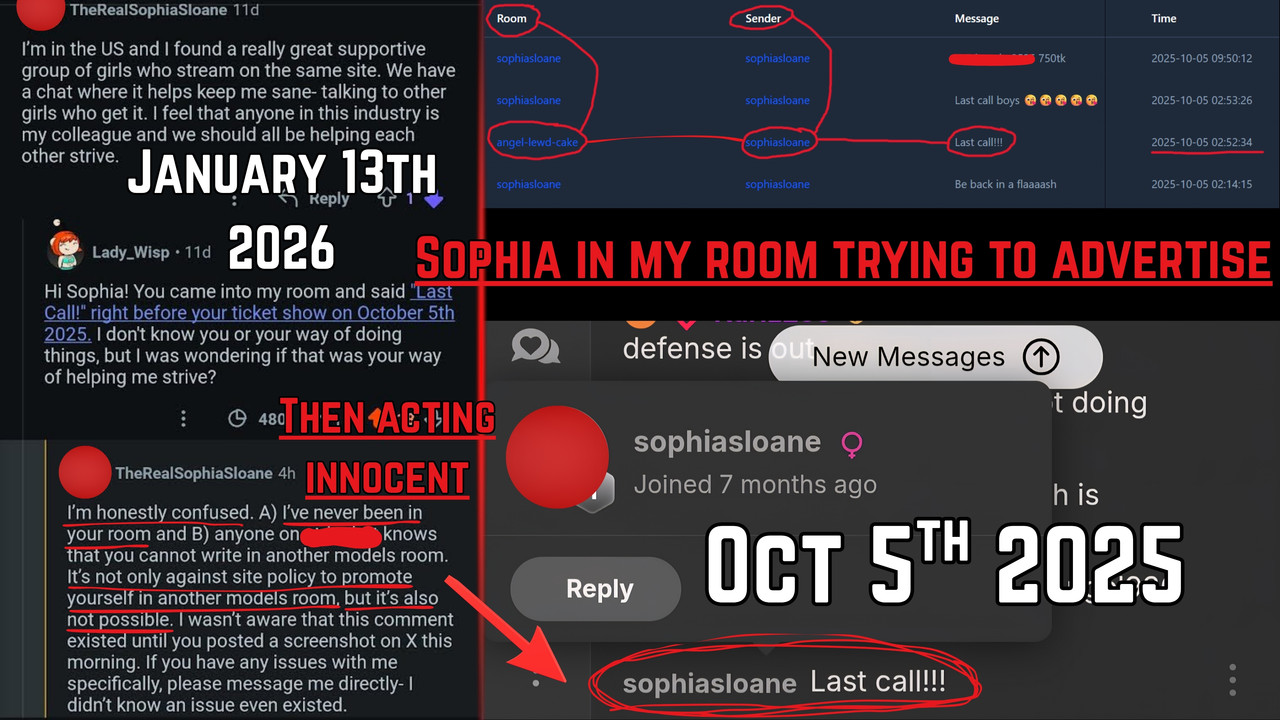Sophia Caught In A Lie