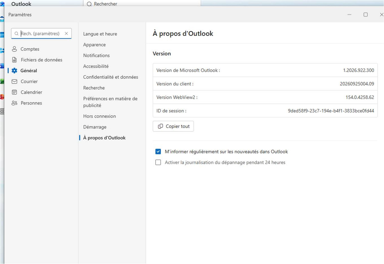 version outlook