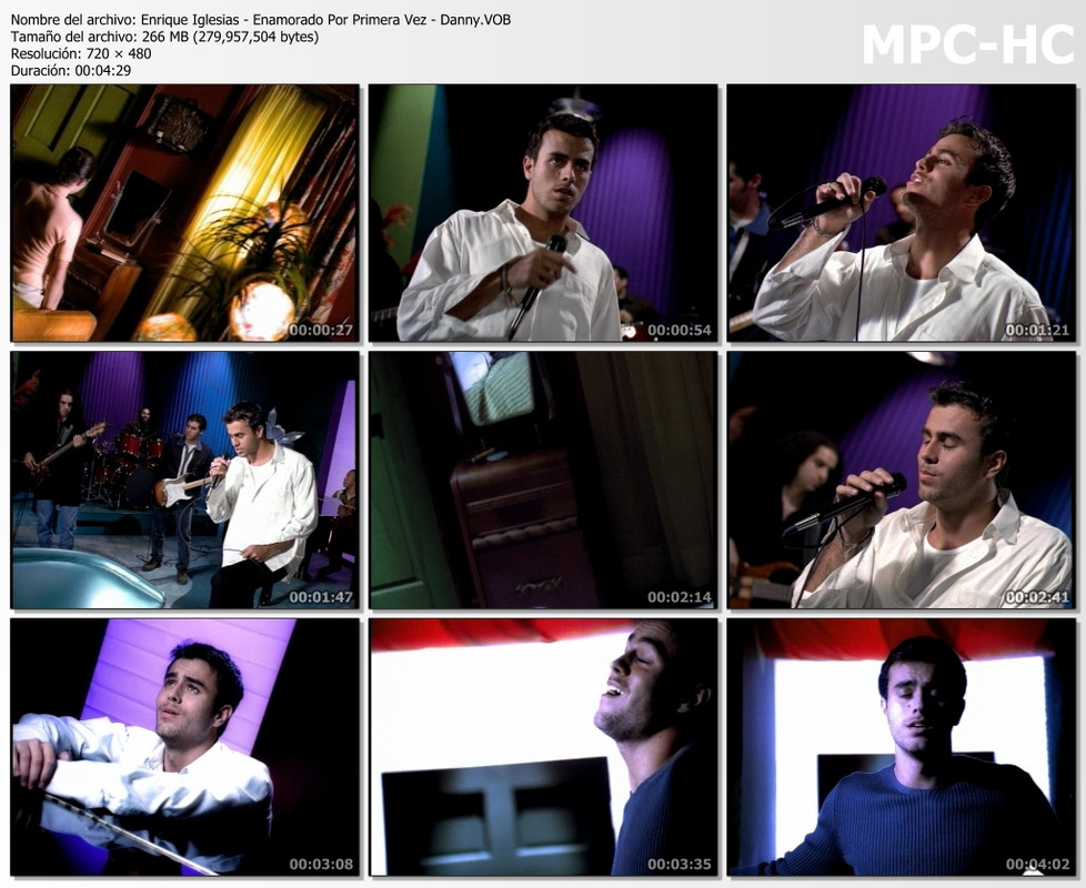 Enamorado Por Primera Vez Enrique Iglesias Letra
